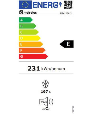 MEIRELES ARCA VERTICAL INTEG 1770X540X545 NF 225LT (E)