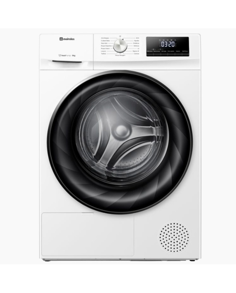 MEIRELES SECADOR ROUPA 8KG BOMBA CALOR (D)