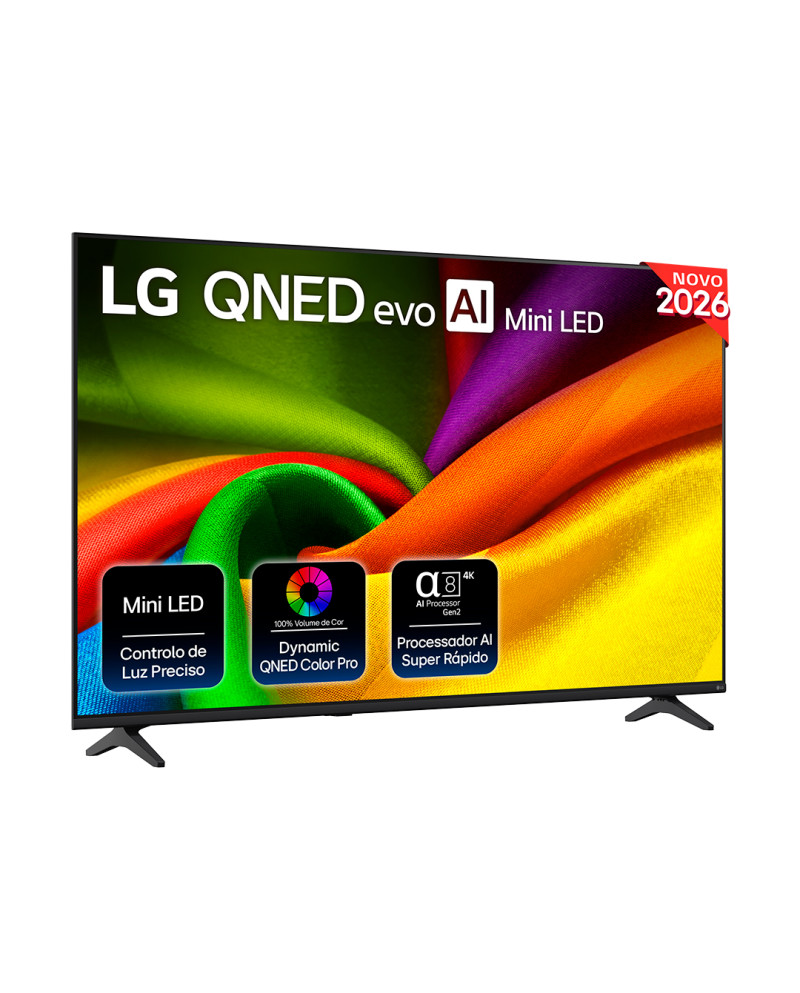 LG LED QNED 65" 4K AI SMARTTV WEBOS 3HDMI 1USB (F)