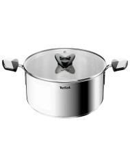 TEFAL TACHO SPACE EMOTION INDUÇAO 24CM 5,2LT +TAMPA VIDRO