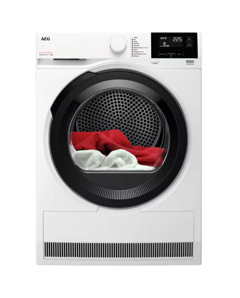 AEG SECADOR ROUPA 8KG CONDENSAÇAO BOMBA CALOR (D)
