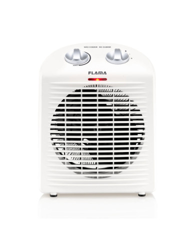 FLAMA TERMOVENTILADOR 2000W IP21 2 NIVEIS AQUECIMENTO BRANCO