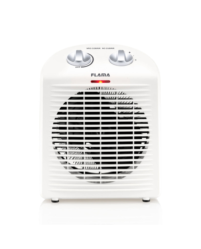 FLAMA TERMOVENTILADOR 2000W IP21 2 NIVEIS AQUECIMENTO BRANCO