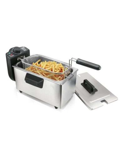 HAEGER FRITADEIRA 2000W 3LT STAINLESS DEEP INOX