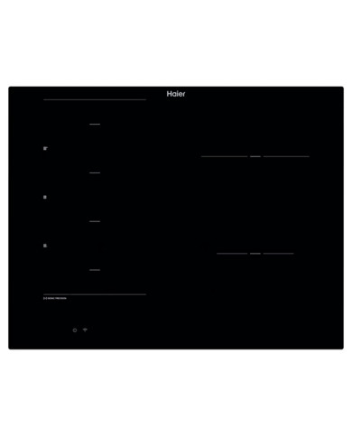 HAIER PLACA INDUÇAO 65CM MULTIZONA PRETO