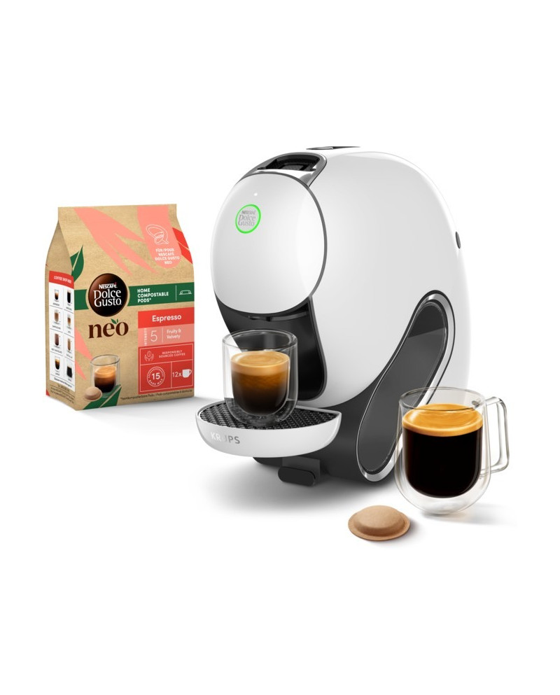 KRUPS DOLCE GUSTO NEO EXPERT BRANCA C/36 CAPSULAS CAFE