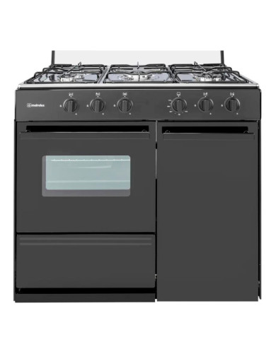 MEIRELES FOGAO 90CM 5G 880X545X820 S/TAMPA CASTANHO