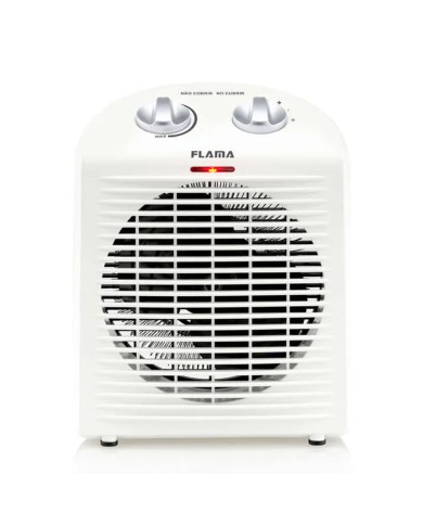 FLAMA TERMOVENTILADOR 2000W IP21 2 NIVEIS AQUECIMENTO BRANCO