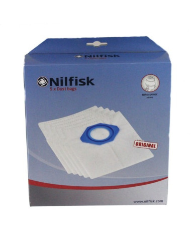 NILFISK SACOS ASPIRADOR P/GM80 5UN