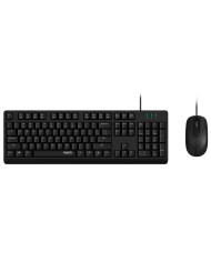 RAPOO TECLADO+RATO X1500 PT LAYOUT BLACK
