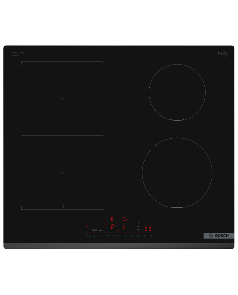 BOSCH PLACA INDUÇAO 60CM COMBI BISELADO