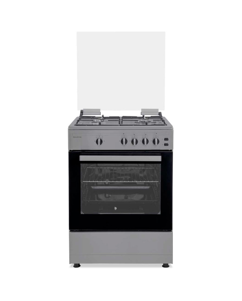 TELEFAC FOGAO 4G 855X600X630 1WOK FORNO GAS 55LT INOX