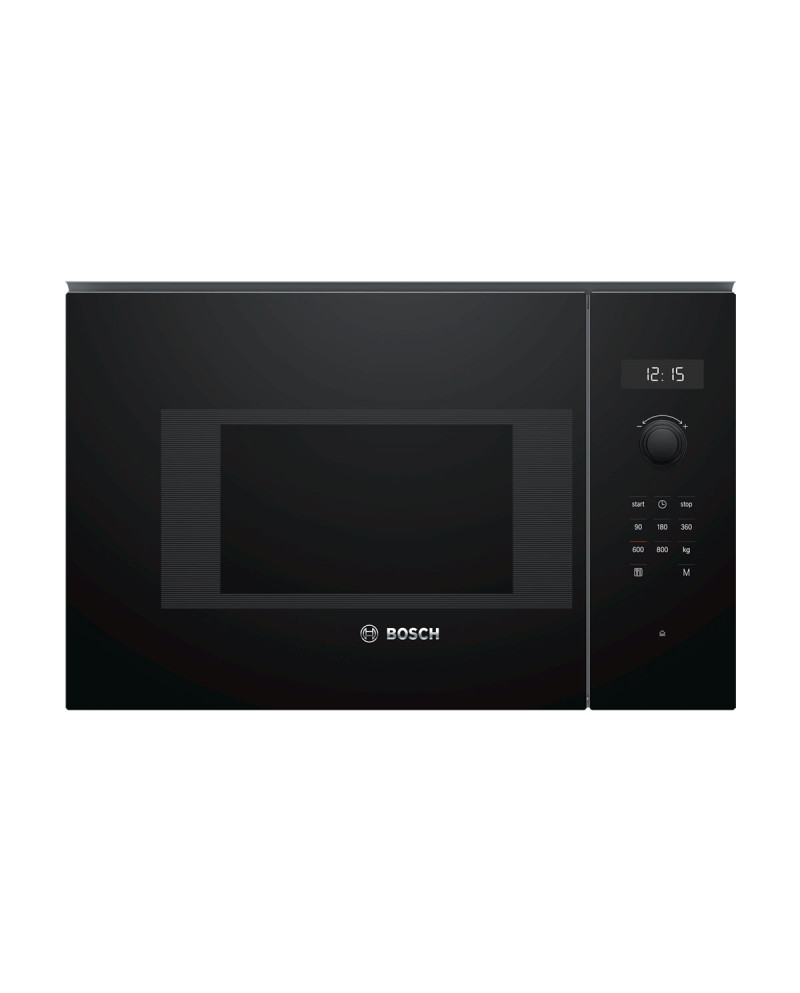 BOSCH MICROONDAS INTEG 20LT VIDRO PRETO